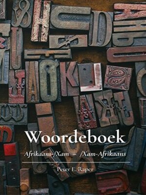 cover image of Woordeboek Afrikaans-/Xam--/Xam-Afrikaans